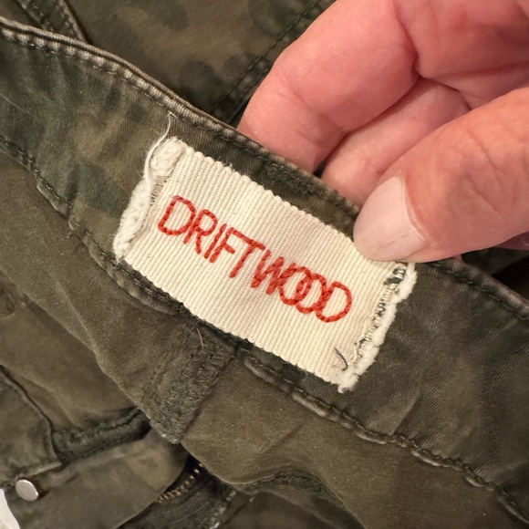 DRIFTWOOD Floral Embroidered Jean Shorts - Picture 6 of 6